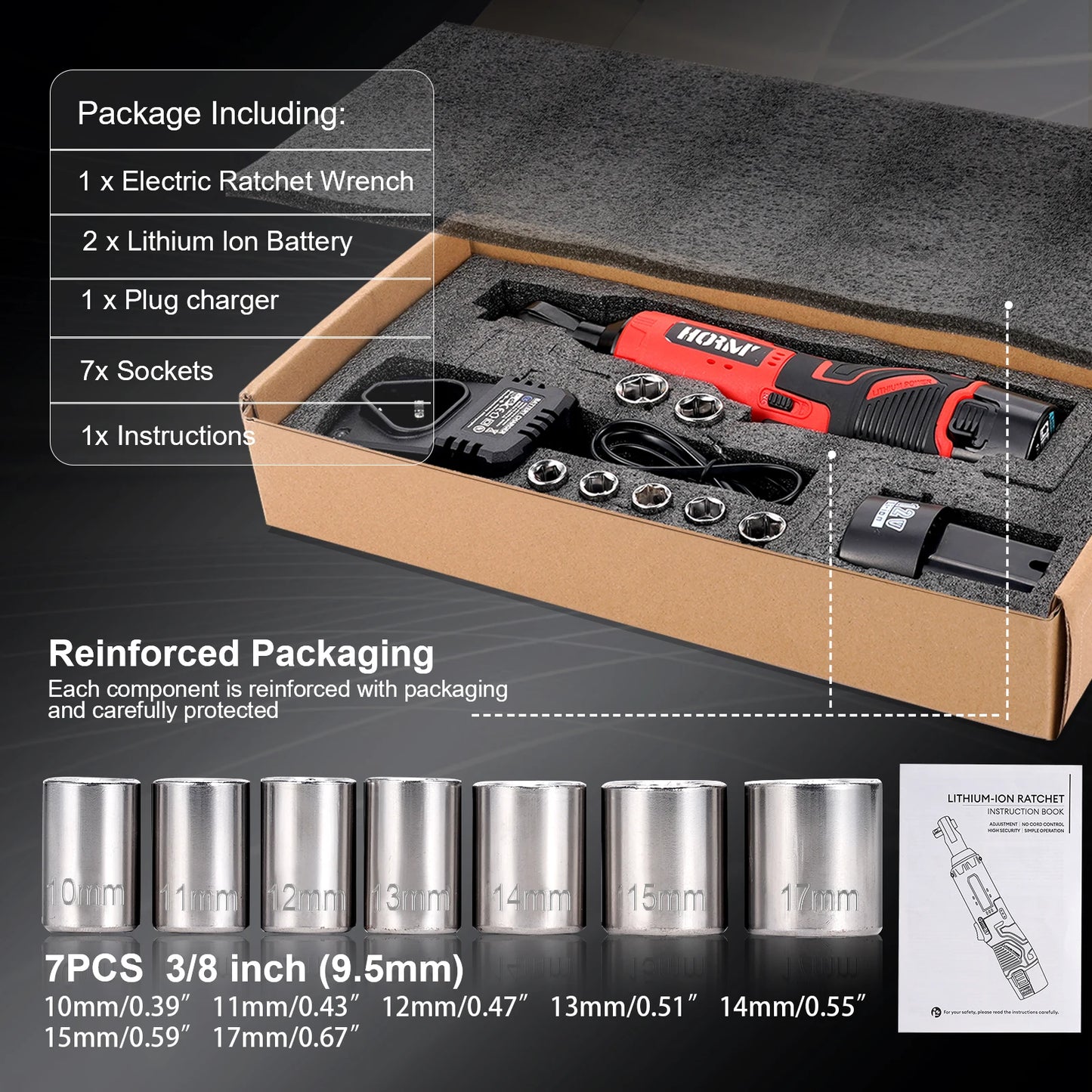 12V Cordless Electric Screwdriver Wrench 3/8 Inch Right Angle Ratchet Wrench Impact Drill Removal Screw Nut Car Repair Tool