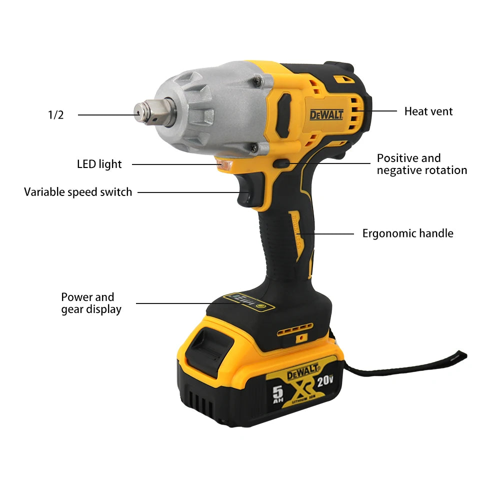 DEWALT 700N.M Brushless Electric Impact Wrench